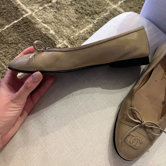 Chanel Patent Leather Ballet Flats - Picture 9 of 11